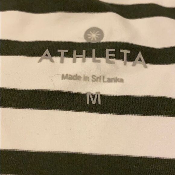 Athleta White & Grey Racerback Tank Top - Picture 5 of 7